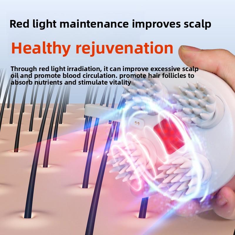 Neuer Mini Kopfmassagegerät, Kopfhautmassagegerät Elektrische Krake Kopf-SPA Einfache Massagekralle