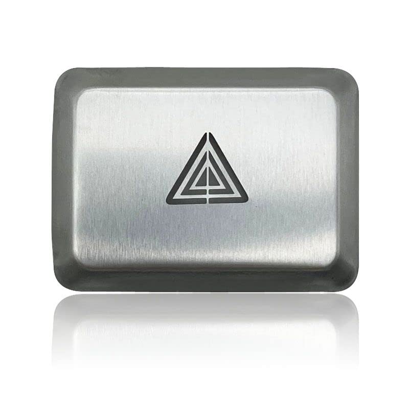 

MEKOMEKO Honda Civic 11th Generation Dedicated Hazard Switch Cover Warning Lamp Switch Cover Interior серебряный