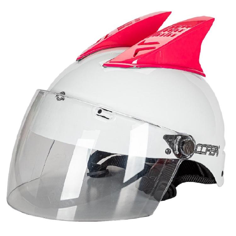 1Pair Helmet Modification Stylish Horns Decoration Attractive Motorbike Stickers