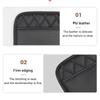 Easy To Install Car Leather Storage Bag Pocket Pouches for Easy Organization in Vehicle Interior Family Professional Use