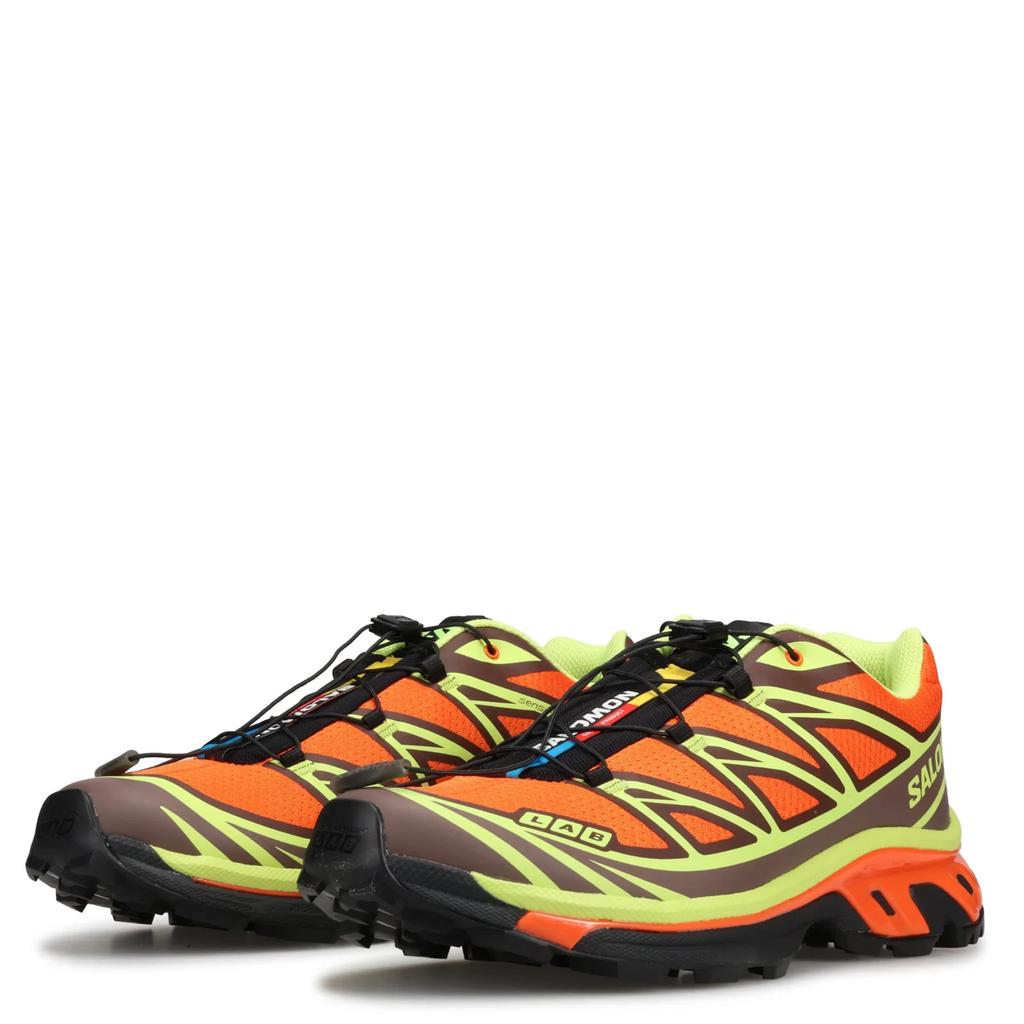 L47869600 Salomon XT-6 Red Orange Sharp Green Black (Men's)