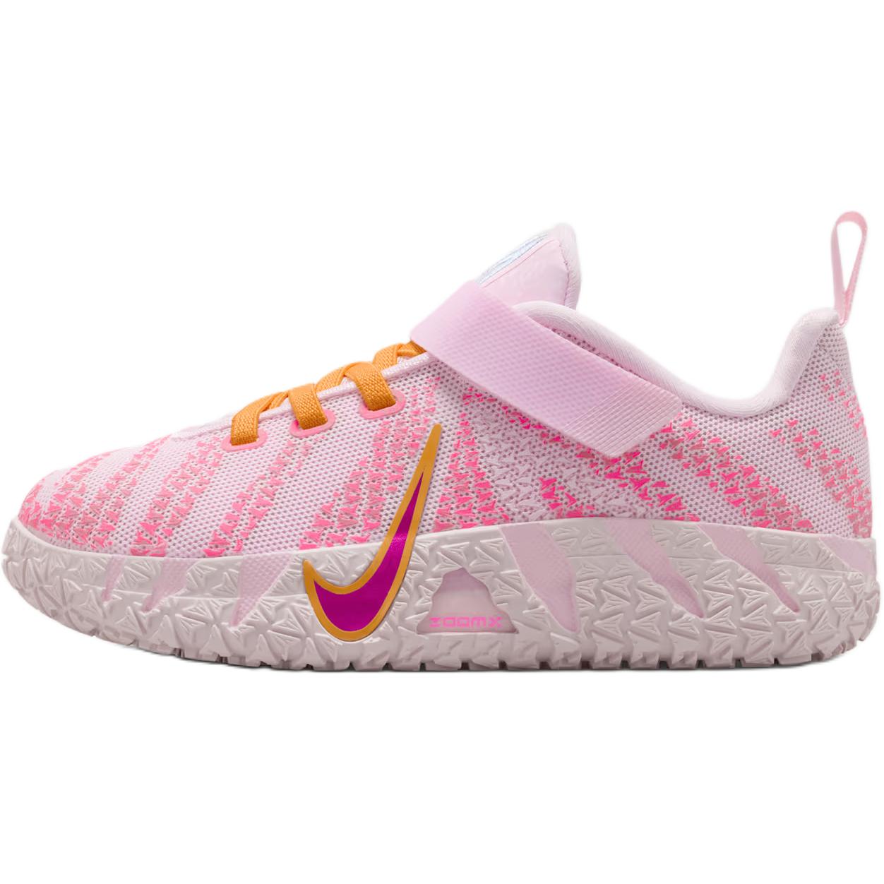 Nike Ja 3 PS Pink Foam Kids Sneakers Hyper-Pink Silt-Red Sundial IB4771-602 33.5