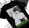 Neon Genesis Evangelion T-shirt Rei Misato Asuka ANIME Shinji Black Soft Tee
