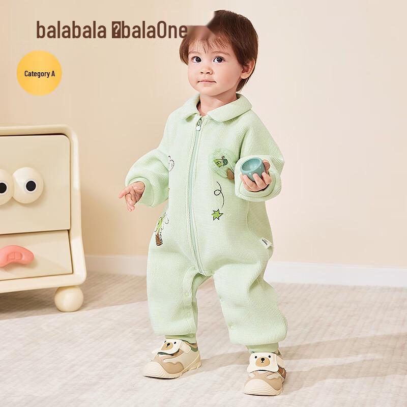 Balabala Baby Fleece-Lined Romper