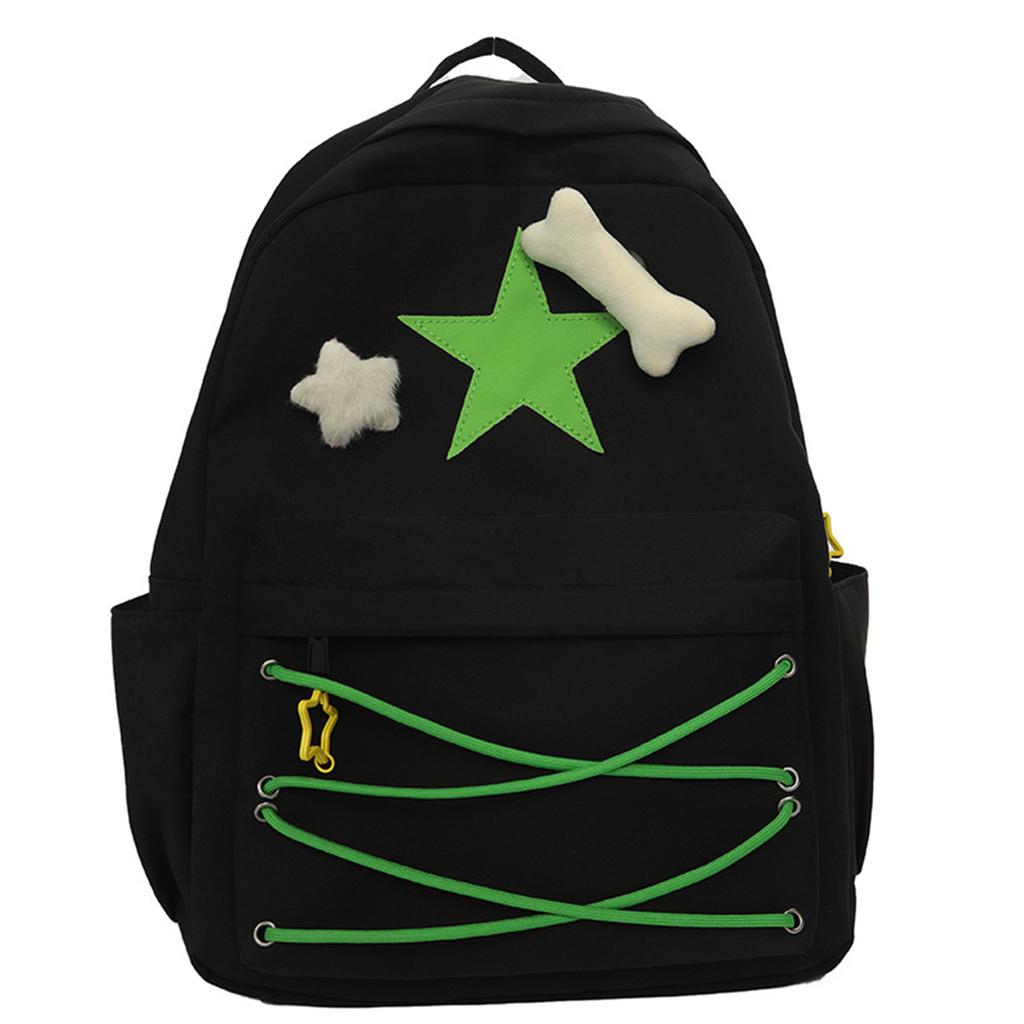 Rucksack School Book Bag Fashion Bookbags for Girl Versatile Backpack Double Strap Shoulder Bag Pack Travel Bag