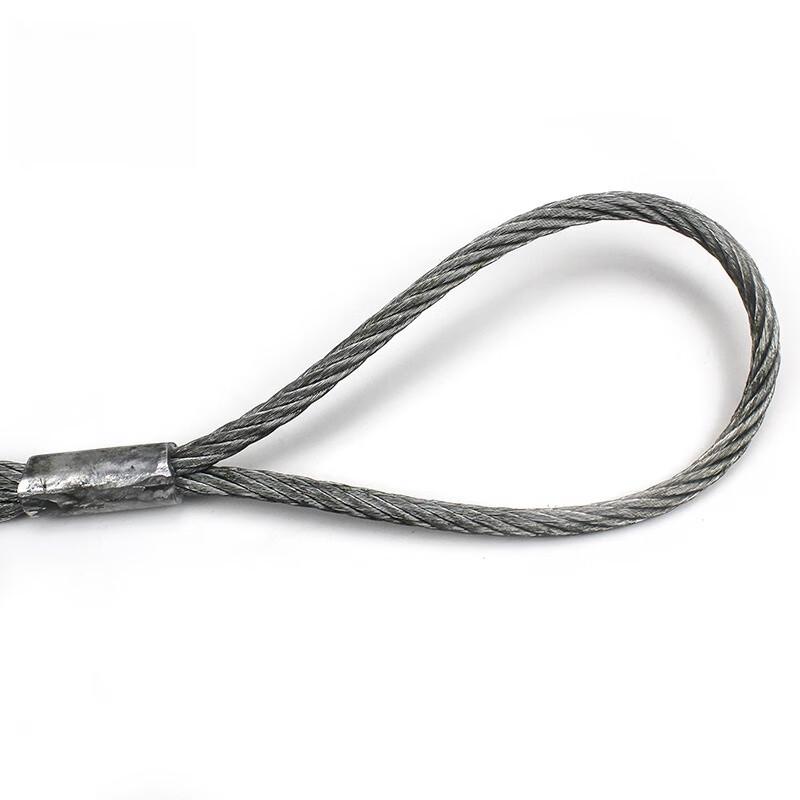 Heavy-Duty Pressed Steel Wire Rope Lifting Sling