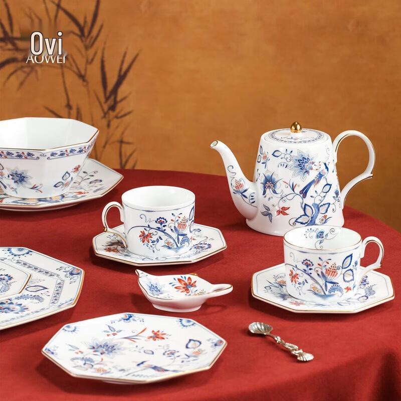 Aowei Minimalist Stainless Steel Tea Set
