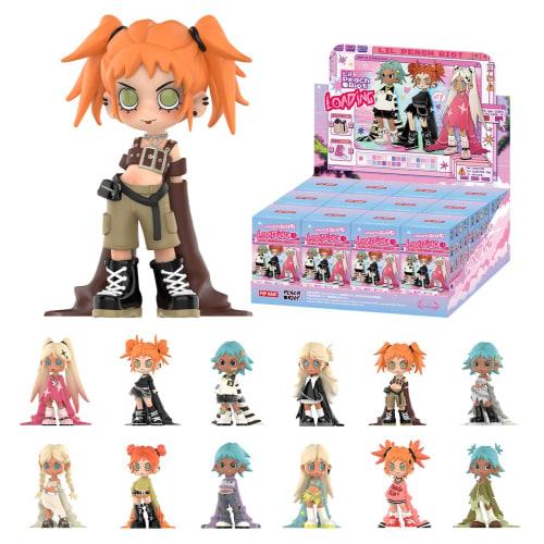 POP MART Lil Peach Riot Loading! Series [1 Piece] Pop Mart Gachapon Blind Box Figure Plastic Model Premium Toy PVC Soft Vinyl Original Character Birth