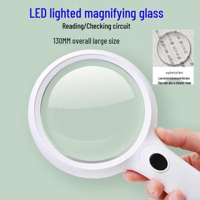 Chuda 30X Handheld Magnifying Glass with 14 LED Lights