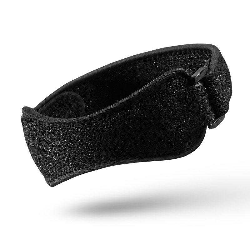

Double-Sided Pressure Adjustment Patella Strap with EVA Shock Absorption for Cycling, Running, Basketball, and Badminton чёрный
