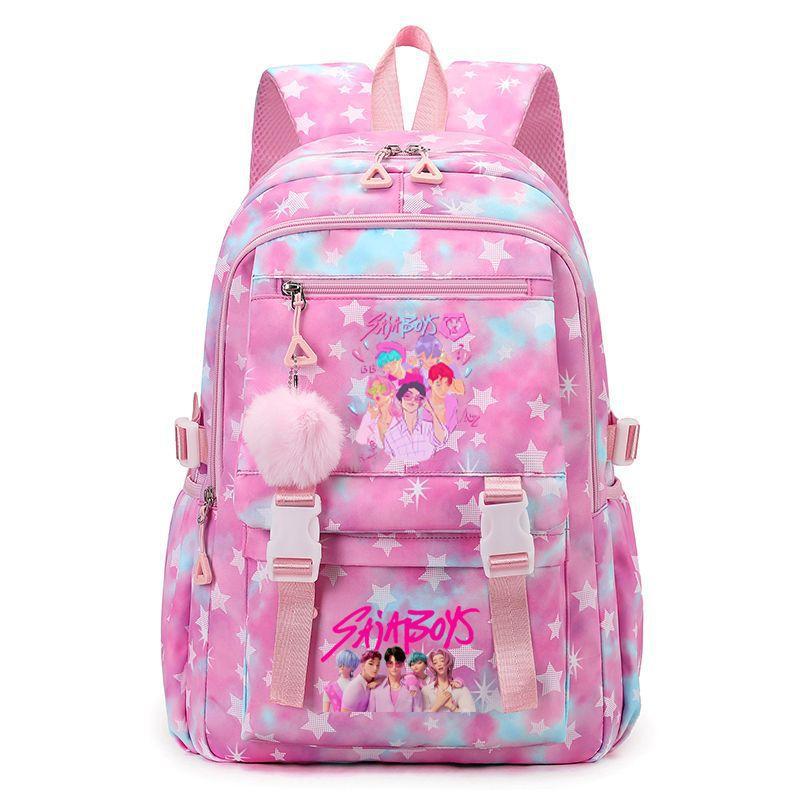 Backpack Student Campus School Bag Men'S And Women'S School Bag