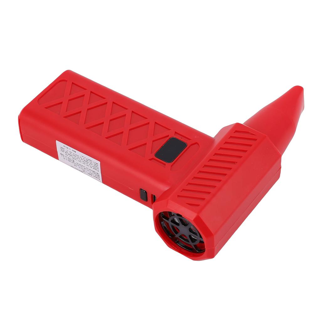 Duster LED Digital Display High Power High Speed Portable Electric   Blower Duster with Emergency Light for Outdoor Travel