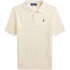 Polo Logo Button Knit Short Sleeve Polo Shirt Men Tops Off-White MNPOSWE1N820015-101