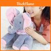 Elefant adorabil cu jocul „Peek-a-boo” și cântec, jucărie de pluș pentru bebeluși și copii, în roz și gri