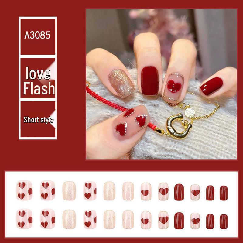 

Красные глиттерные типсы для ногтей: Короткие, универсальные и праздничные наклейки для нейл-арта