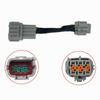 2 Piece Fit for 2003+ 350z Car Fog Lights Connectors HID Wiring 8 To Halogen 6 Headlight Wire Harness Conversion Adapter