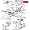 MD188695 Turbocharger Waste Actuator Valve MD115803 for  L200 Triton Pajero Sport 4D56 MR187610 MB187610