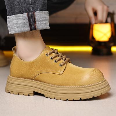 Fashion Fashion Men's Thick Soled Shoes Luxury and Minimalist Styles Party or Work Business Office Thick Soled High-quality Shoes