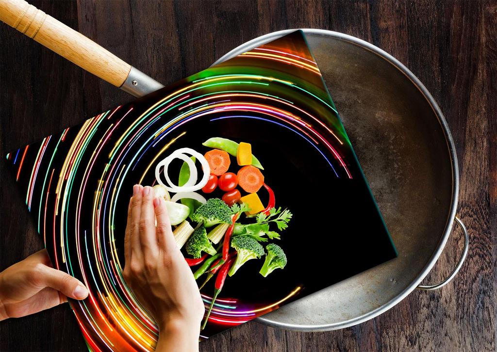 Glass Board Cutting Board 52X40 Black