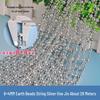 Mixed Pearl Thread Strands 6-12mm for Handmade Jewelry, Customizable Length