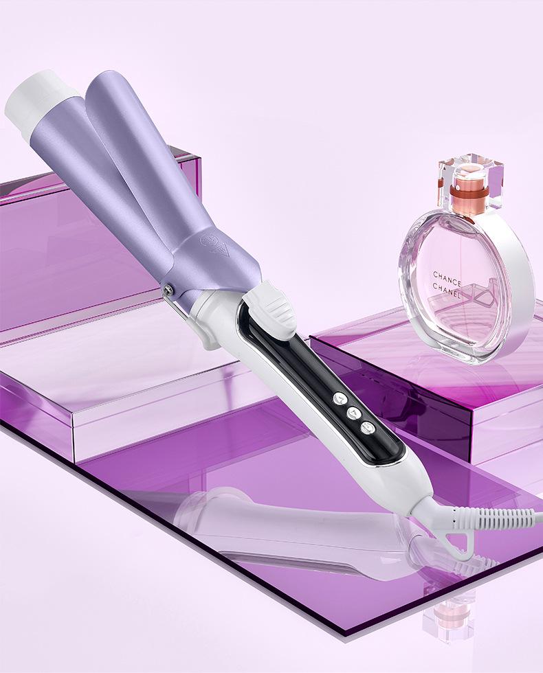 40mm Big Wave Automatic Electric Curling Iron with Negative Ion & Hair Care Features