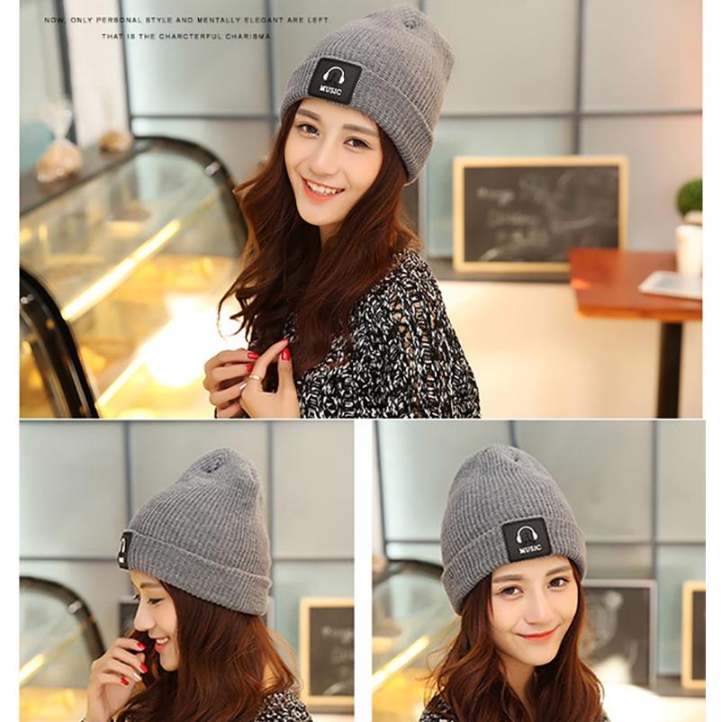 Fashionable Unisex Knitted Beanie Soft And Warm Winter Hat For Cold Weather