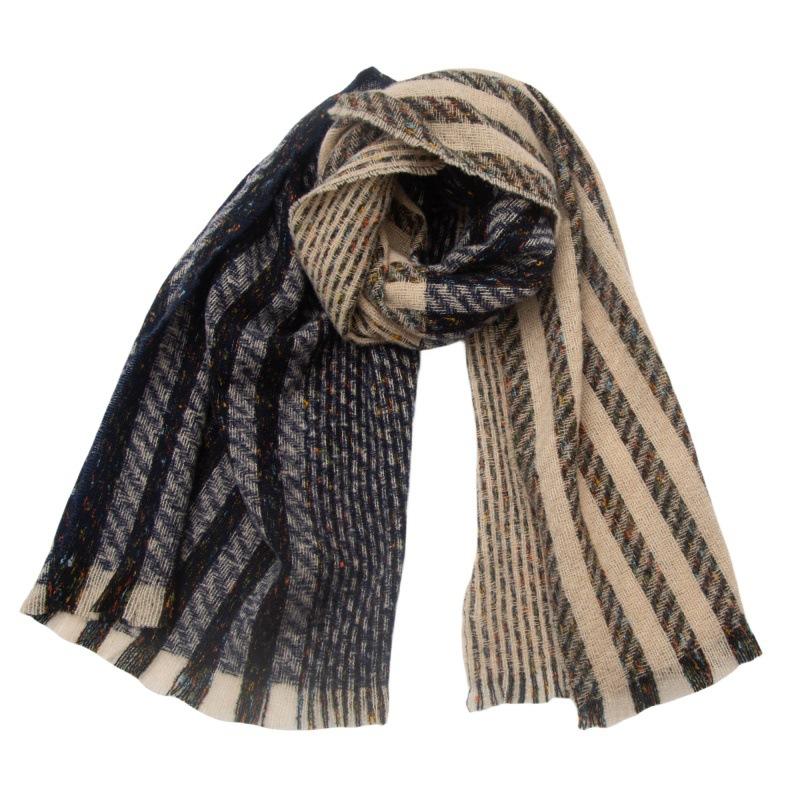 Ladies' New Double-Sided Thickened Versatile European And American Autumn And Winter Scarf, Air Conditioning Shawl