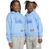 Nike Kids' Apparel Pullover Fleece Hoodie Sweatshirt Blue Kids' FN8355-412