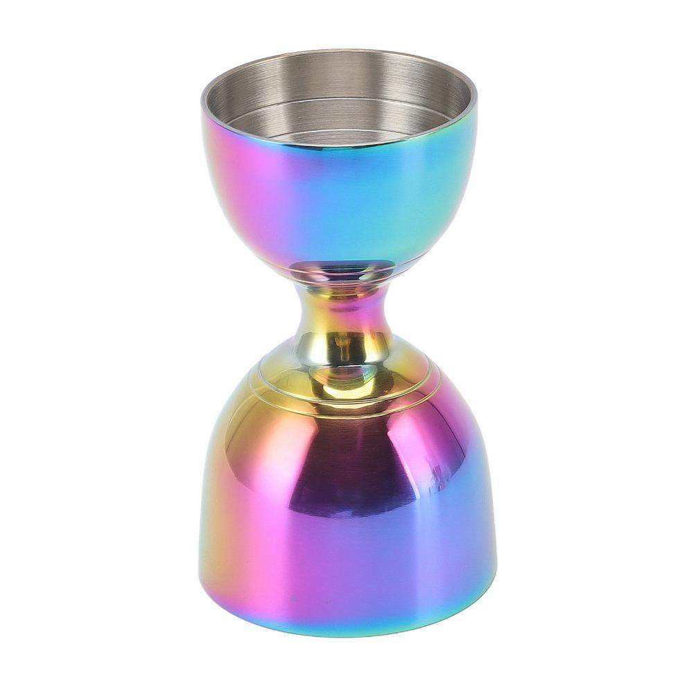 Stainless Steel Cocktail Jigger Wide Opening Alcohol Measuring Tools Shot Measure Jigger  Home