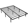 Struttura Letto, 140 x 200 cm Letto in Metallo con Spazio Sotto il Letto, Struttura in Metallo con Base a Doghe, Non Richiede Rete a Molle