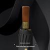 96-rib Automatic Windproof Umbrella with Wooden Handle, UV Protection, Sun & Rain Shield, for Men & Women - Enlarged, Thickened, Reinforced.