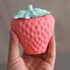 Strawberry Storage Box Silicone Mold Set DIY Fruit Ornaments Candle Jar Molds Plaster Crystal Epoxy Resin Vase Craft Making
