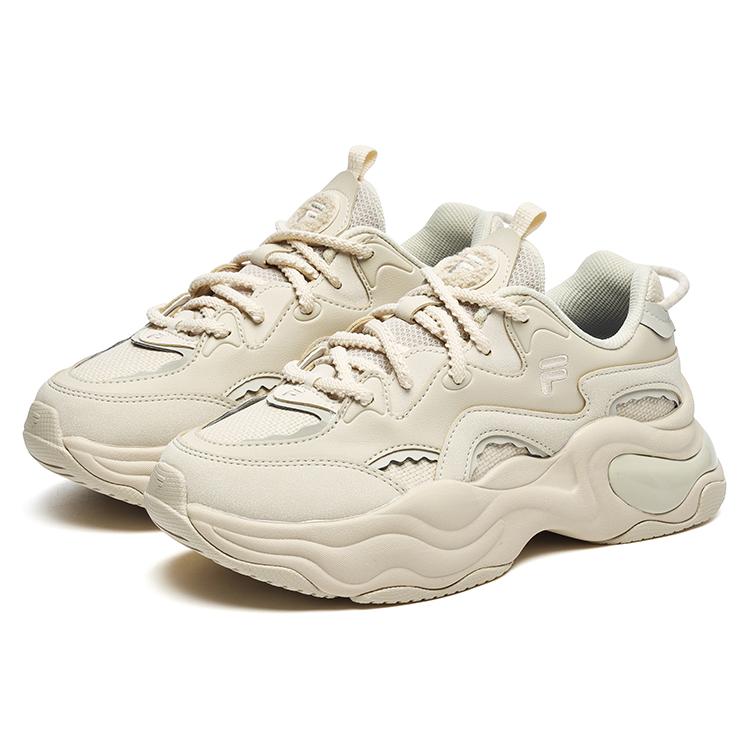 Fila Fusion Bubble Sneakers 'Beige' Women's (Unisex) Casual Shoes T12W241302FOB