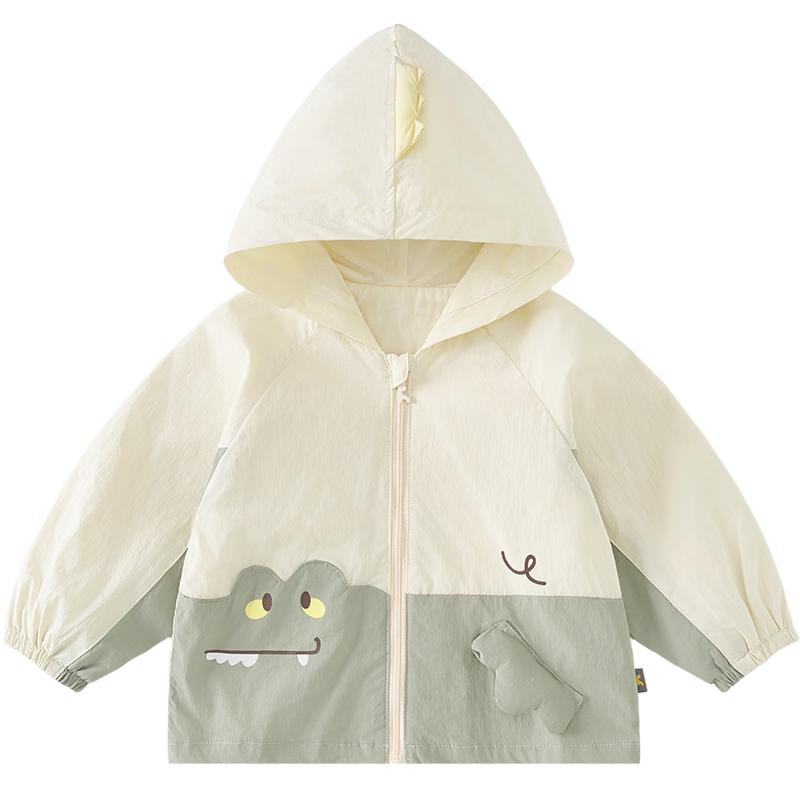 TONGTAI Kids Unisex Spring Autumn Hooded Jacket