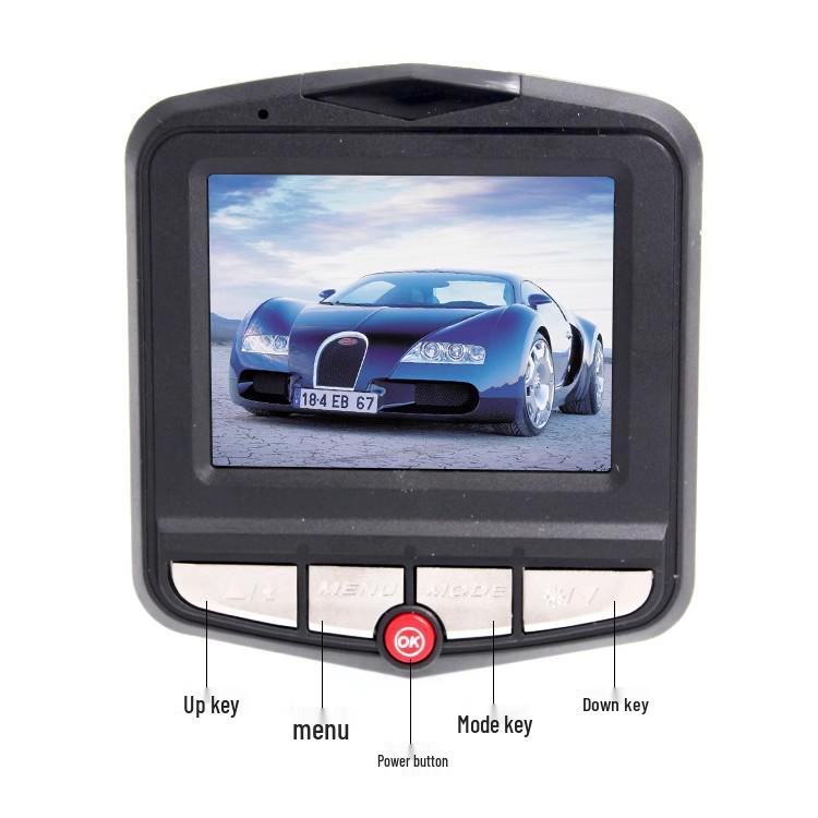 2.4" HD 1080P Dash Cam with Single Lens Car Recorder