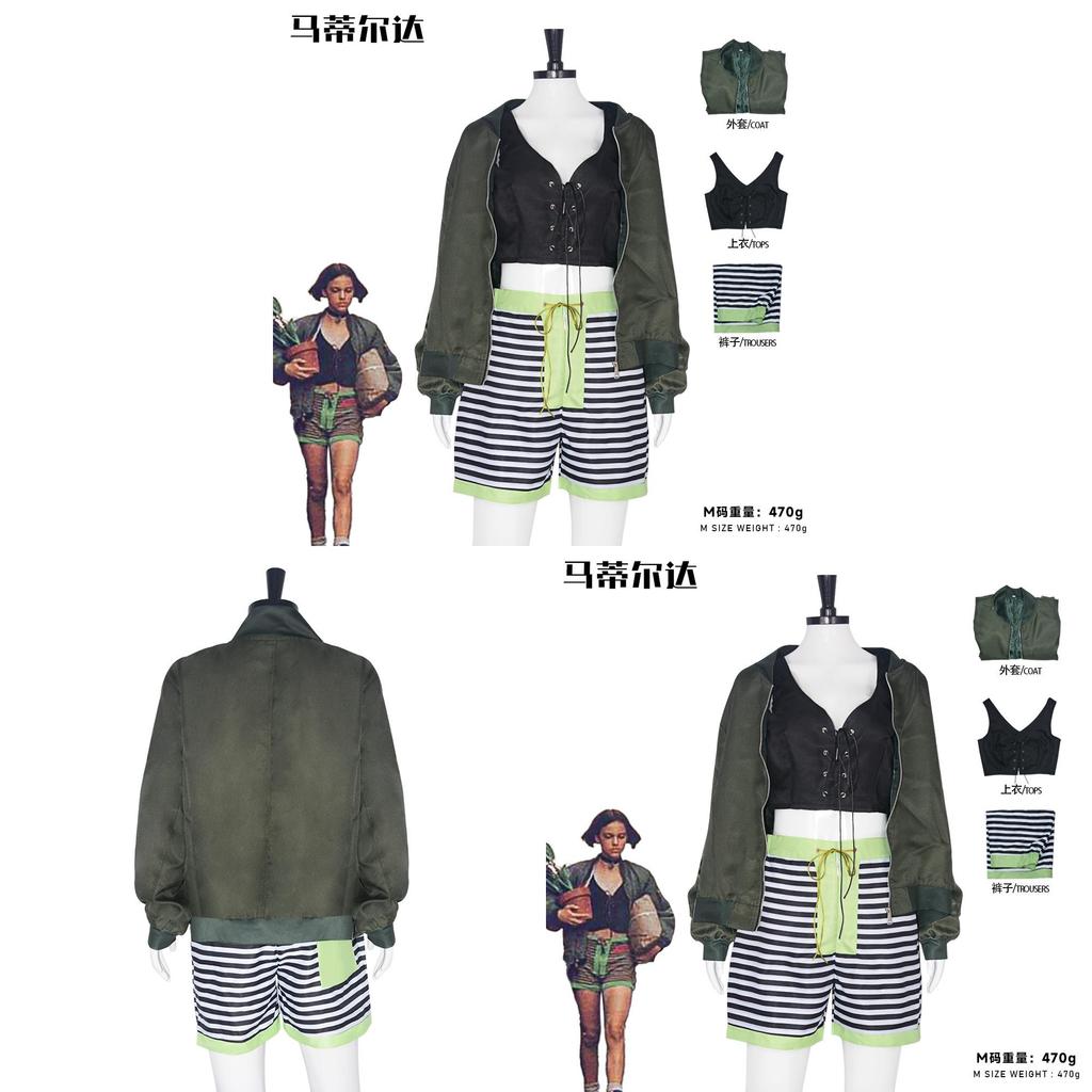 Leon The Professional Cosplay Outfit Mathilda s elastickou látkou pro neformální převleky