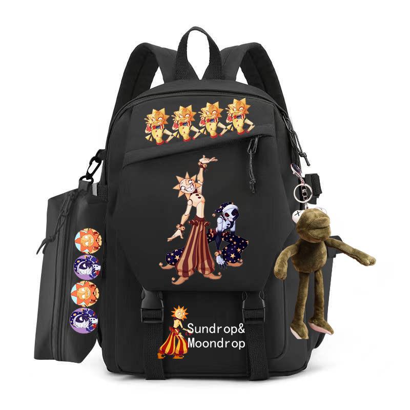 Cross-border new junior high school high-quality large-capacity casual backpack fashionable men's and