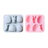 1~10PCS Cake Mold Cute Egg And Rabbit Style Gift Available For Easter Food Grade Silicone Kitchen Baking Accessories Tools