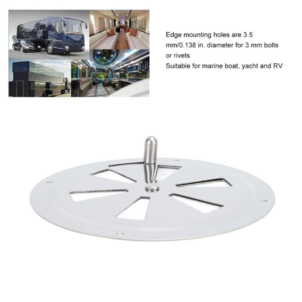 316 Stainless Steel Boat Air Vent Anti-corrosion Ventilation Plate  Marine Environment