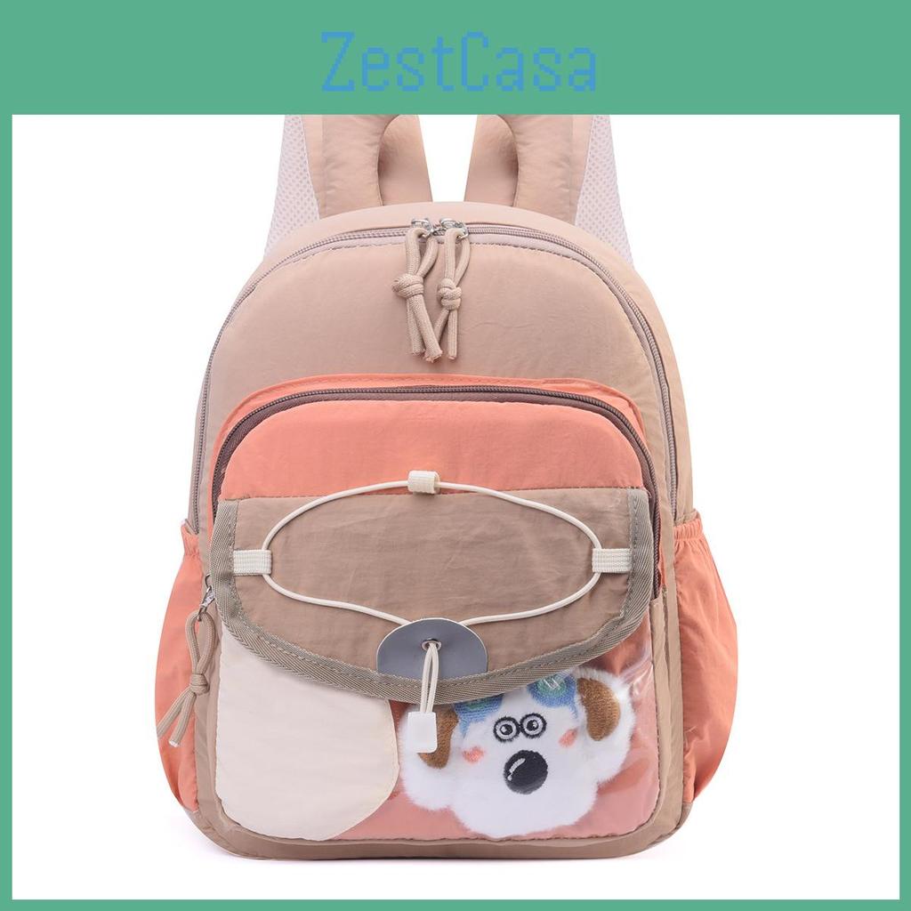 Blocked Color Childrens Backpack With Large Capacity For School And Trips