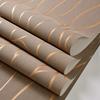 53cm minimalist modern European style non-woven wallpaper  3D curved stripe decoration  room background wall sticker