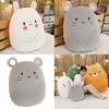 Cute Dinosaur Rabbit Pig Cartoon Animal Plush Toy Pillow For Girls Soft And Cuddly Stuffed Doll