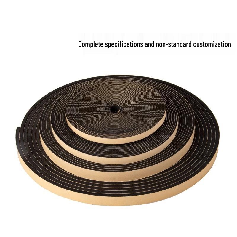 Guoyuanli EPDM Self-Adhesive Foam Rubber Sealing Strip
