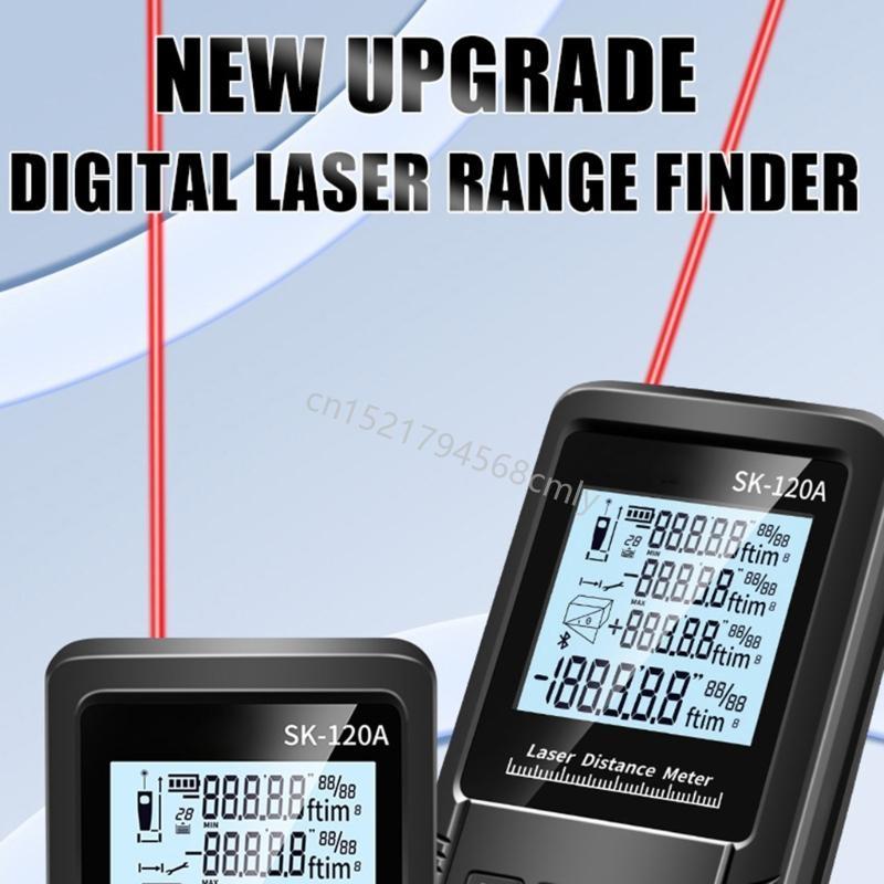 40m 50m 70m 100m 120m Handheld Digital Lasers Distance Meter Measure Rangefinder 6XDE