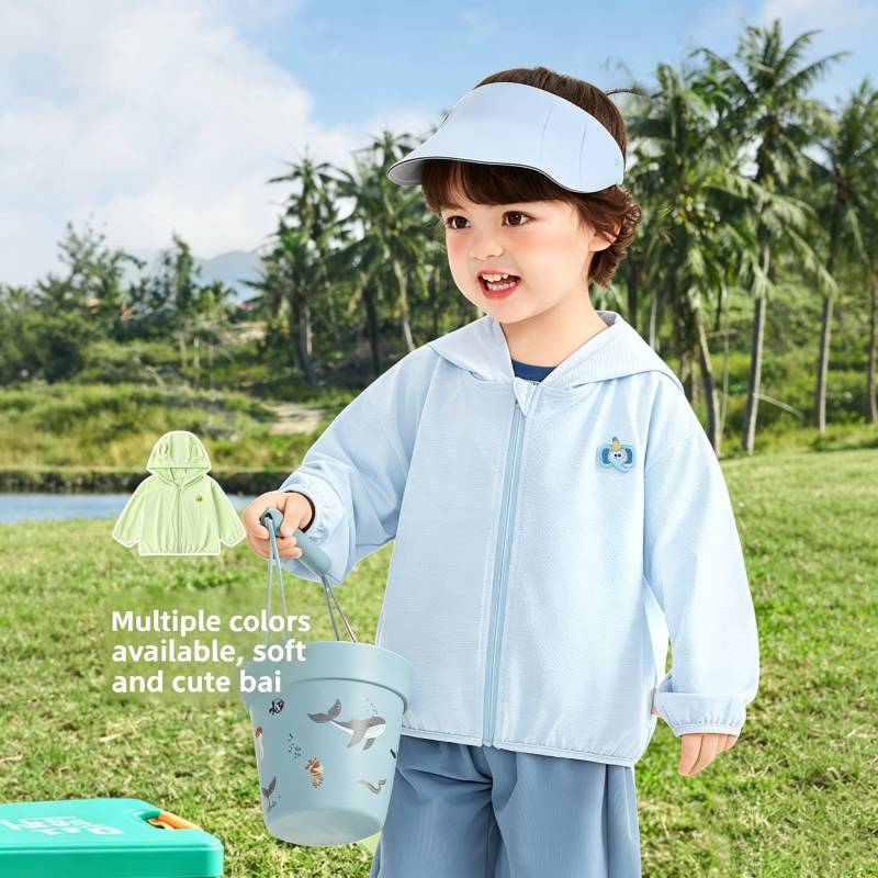 Baby Sun Protection Shirt With Uv Block For Toddler Summer Wear