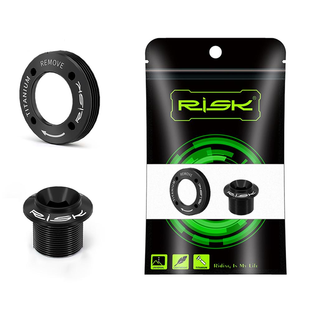 Titanium Alloy Crank Bolt Locking Screw W/ Crank DUB Cap Fixing Crank Screw Bike Cranket Fixing Bolt for SRAM NX-GX-XX1-EAGLE