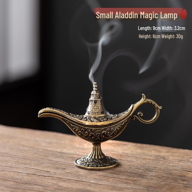 Auspicious Cloud Alloy Incense Burner - Sandalwood & Agarwood Aromatherapy Ornament