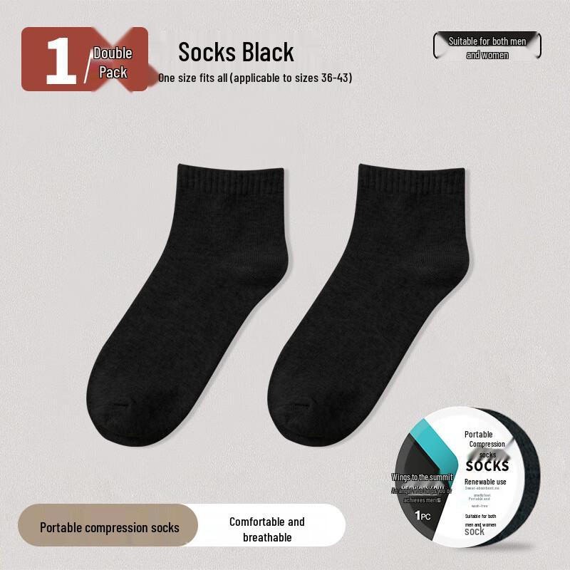 Portable Disposable Compressed Socks