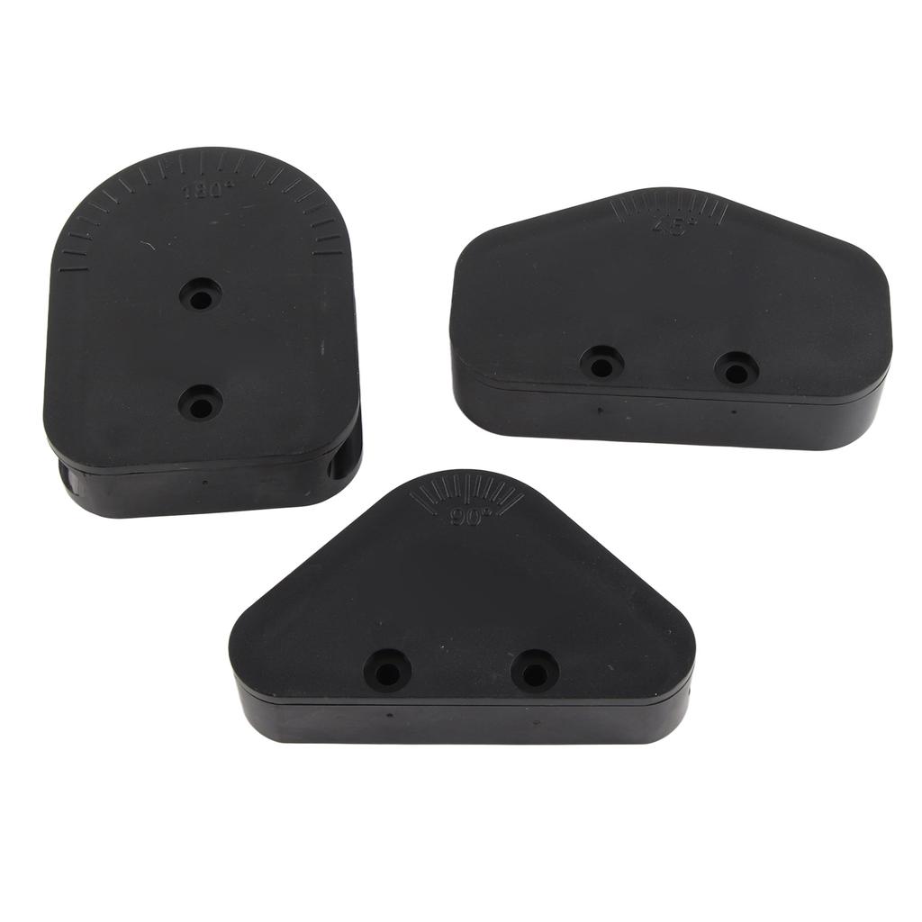 3Pcs 16mm OD 45 90 180 Degree Acrylic Hard Rigid Tube Bender Mould Tool Kit