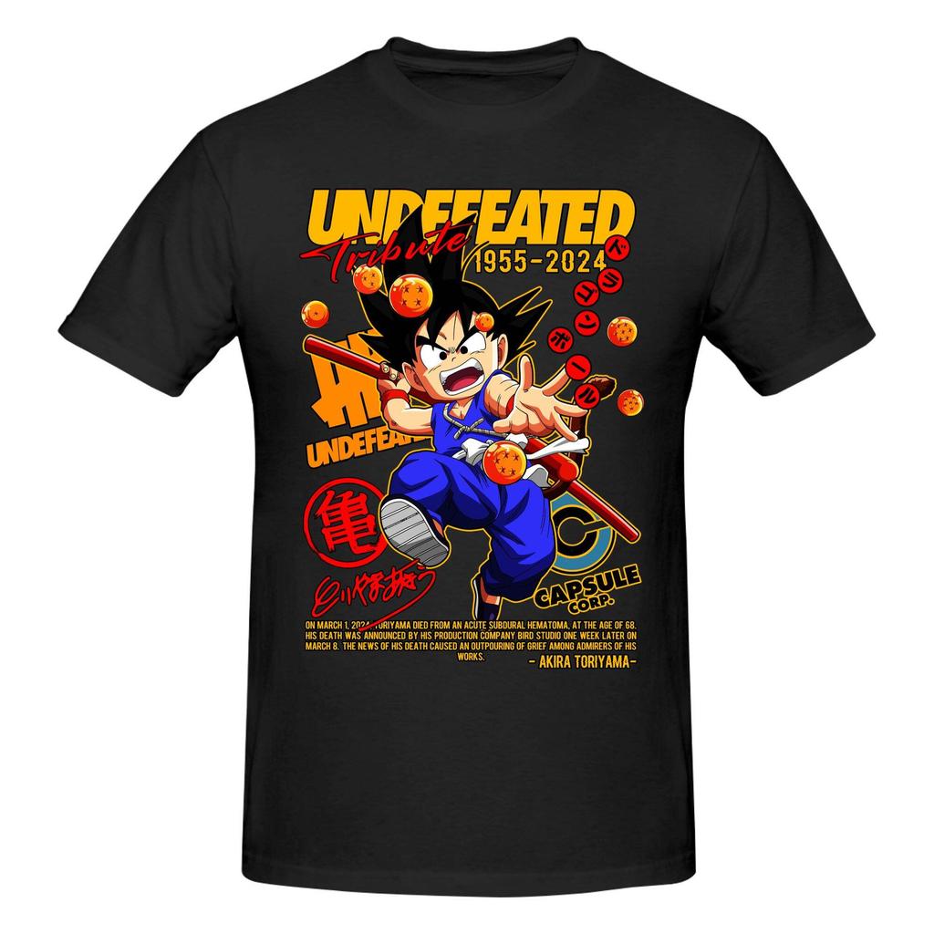 2026 New Men Dragon Ball Printed Tshirt Street Style Short Sleeve Cotton Short Sleeve Top Casual Novelty Design Pattern Tshirt